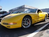 2003 Millenium Yellow Chevrolet Corvette Coupe #39325589