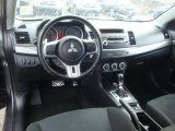 2009 Mitsubishi Lancer RALLIART Black Interior