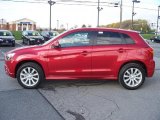 Rally Red Metallic Mitsubishi Outlander Sport in 2011