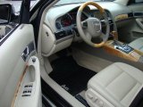2008 Audi A6 3.2 quattro Avant Cardamom Beige Interior