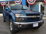 Aqua Blue Metallic Chevrolet Colorado in 2009