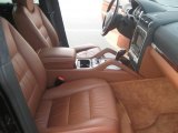2008 Porsche Cayenne Turbo Chestnut/Black Natural Leather Interior