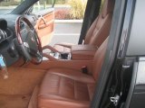 2008 Porsche Cayenne Turbo Chestnut/Black Natural Leather Interior