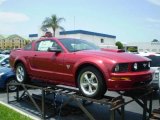 2009 Dark Candy Apple Red Ford Mustang GT Coupe #392533