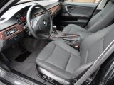 2007 BMW 3 Series 328xi Sedan Black Interior