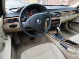 2007 BMW 3 Series 328xi Sedan Beige Interior