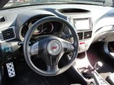 2008 Subaru Impreza WRX STi Carbon Black/Graphite Gray Alcantara Interior