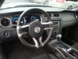 2010 Ford Mustang V6 Convertible Charcoal Black Interior