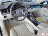2010 Audi A8 L 4.2 quattro Cardamom Beige Interior