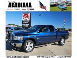 2008 Patriot Blue Pearl Dodge Ram 1500 Big Horn Edition Quad Cab #39388115