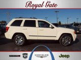 2008 Stone White Jeep Grand Cherokee Limited 4x4 #39387951