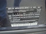 2010 ML Color Code for Steel Grey Metallic - Color Code: 755