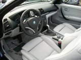 2010 BMW 1 Series 128i Convertible Taupe Interior