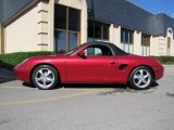2001 Porsche Boxster Orient Red Metallic