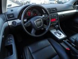 2007 Audi A4 2.0T quattro Sedan Ebony Interior