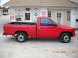 1991 Aztec Red Nissan Hardbody Truck Regular Cab #39388153