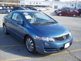 2009 Atomic Blue Metallic Honda Civic EX Coupe #39388310