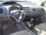 2009 Honda Civic EX Coupe Gray Interior
