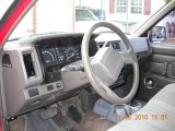 1991 Nissan Hardbody Truck Regular Cab Gray Interior