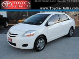 2007 Polar White Toyota Yaris Sedan #39388018