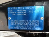 2003 Suzuki XL7 Touring 4x4 Info Tag