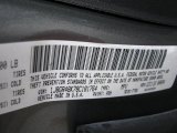 2008 Grand Cherokee Color Code for Mineral Gray Metallic - Color Code: PDM