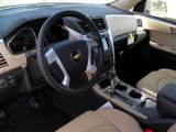 2011 Chevrolet Traverse LTZ Cashmere/Ebony Interior
