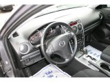 2007 Mazda MAZDA6 i Sport Sedan Black Interior