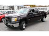 2009 Dark Crimson Metallic GMC Sierra 1500 Work Truck Extended Cab 4x4 #39421529