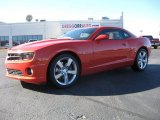 2011 Inferno Orange Metallic Chevrolet Camaro SS/RS Coupe #39431233