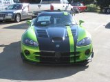 2010 Dodge Viper Sanke Skin Green Edition SRT10 ACR Coupe Exterior