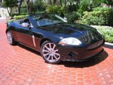 2007 Ebony Black Jaguar XK XK8 Convertible #39431270