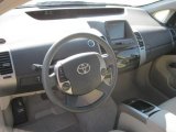 2006 Toyota Prius Hybrid Beige Interior