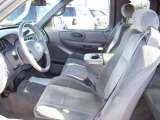 2002 Ford F150 XLT SuperCab Medium Graphite Interior