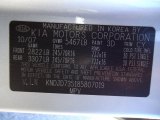 2008 Sorento Color Code for Bright Silver - Color Code: 3D