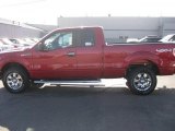 2010 Red Candy Metallic Ford F150 XLT SuperCab 4x4 #39431131