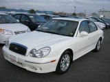 2005 Powder White Pearl Hyundai Sonata LX V6 #39431667