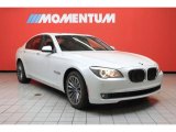 2011 Mineral White Metallic BMW 7 Series 750i Sedan #39431345