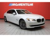 2011 Mineral White Metallic BMW 7 Series 750Li Sedan #39431347