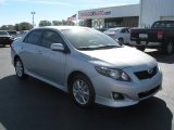 2010 Classic Silver Metallic Toyota Corolla S #39431156