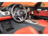 2011 BMW Z4 sDrive35i Roadster Coral Red Interior