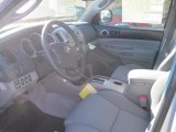 2011 Toyota Tacoma TX Double Cab 4x4 Graphite Gray Interior