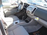 2011 Toyota Tacoma TX Double Cab 4x4 Graphite Gray Interior