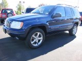 2001 Patriot Blue Pearl Jeep Grand Cherokee Limited 4x4 #39431728