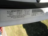 2010 Dodge Challenger R/T Classic Info Tag