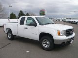 2011 Summit White GMC Sierra 1500 Extended Cab 4x4 #39502522