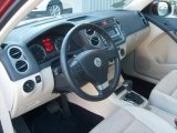 2009 Volkswagen Tiguan SE 4Motion Sandstone Interior