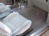 1987 Buick Regal T-Type Grey Interior