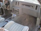 1987 Buick Regal T-Type Dashboard