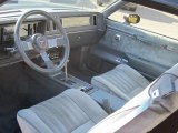 1987 Buick Regal T-Type Grey Interior